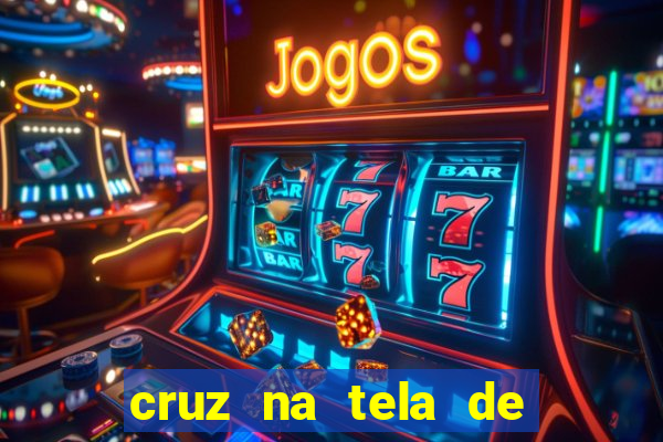 cruz na tela de cruz das